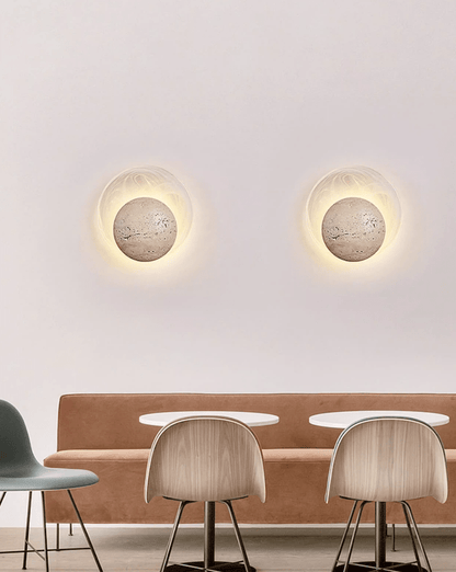 Genesis Travertine Wall Lamp