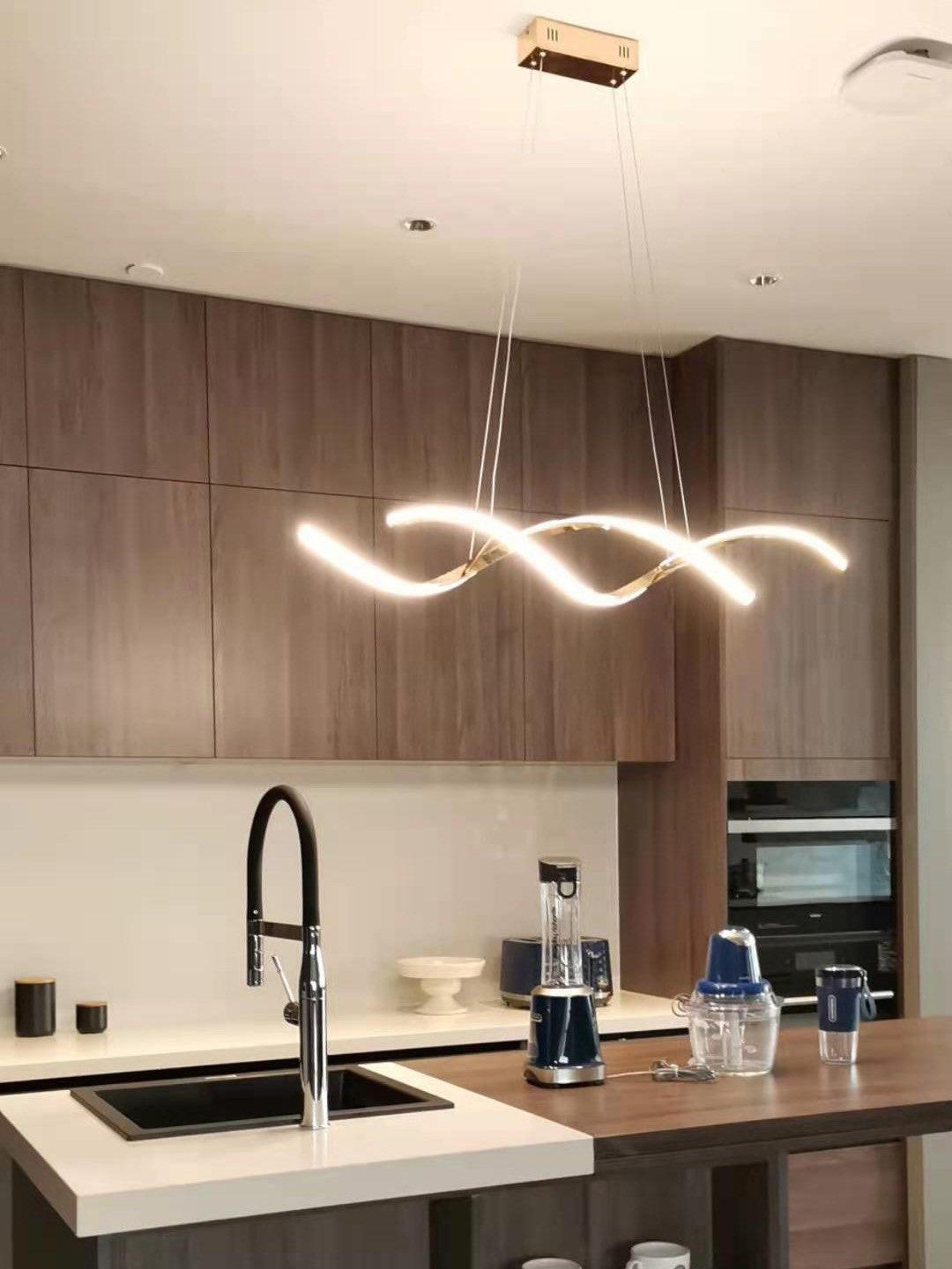 Gentle Waves Drop light Pendant Light