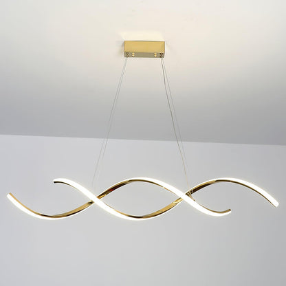 Gentle Waves Drop light Pendant Light