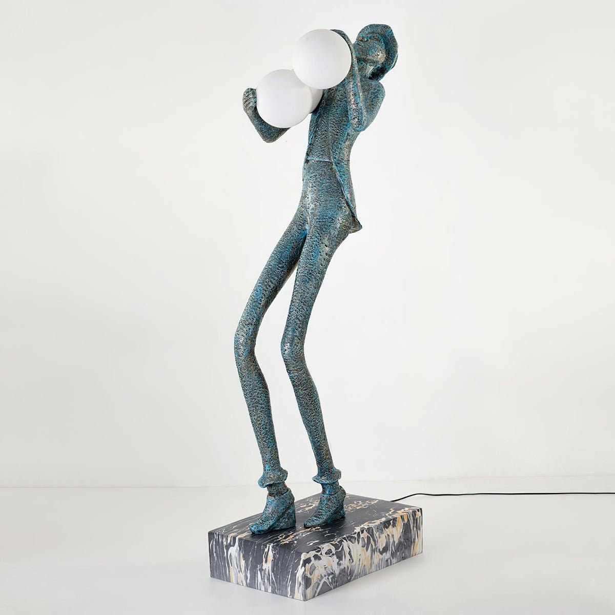 Gentleman Sculpture Floor-mounted Lamp Floor Lamp