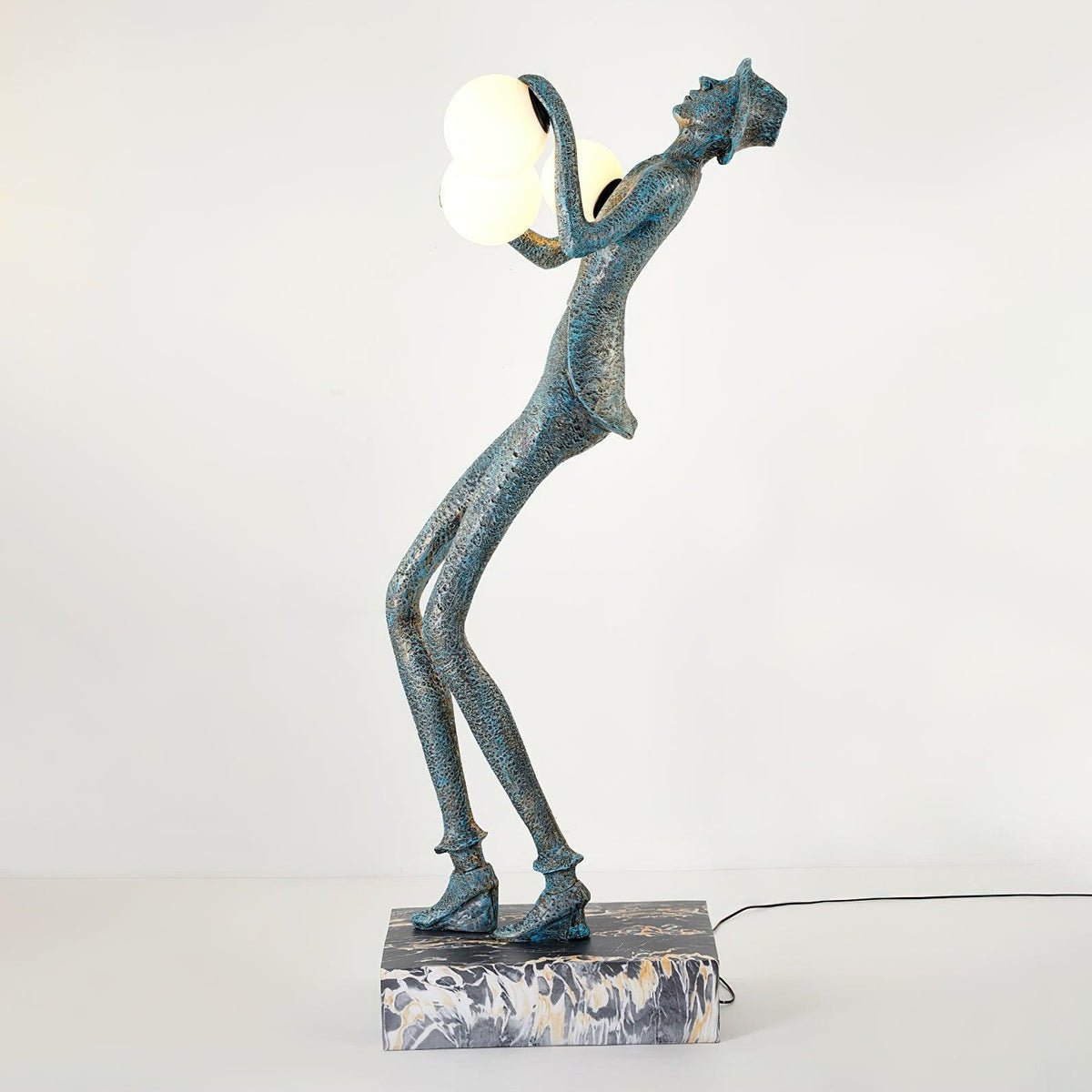 Gentleman Sculpture Floor-mounted Lamp Floor Lamp