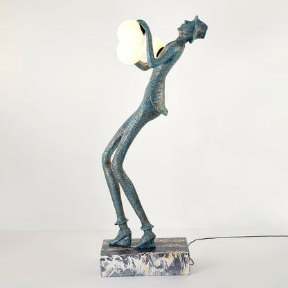 Gentleman Sculpture Floor-mounted Lamp Floor Lamp