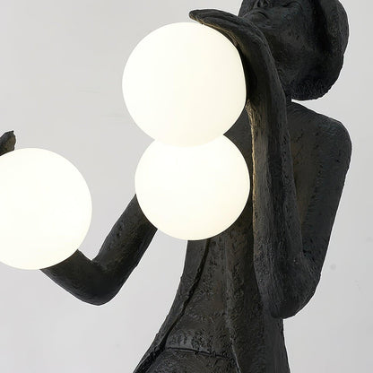 Gentleman Sculpture Floor-mounted Lamp Floor Lamp