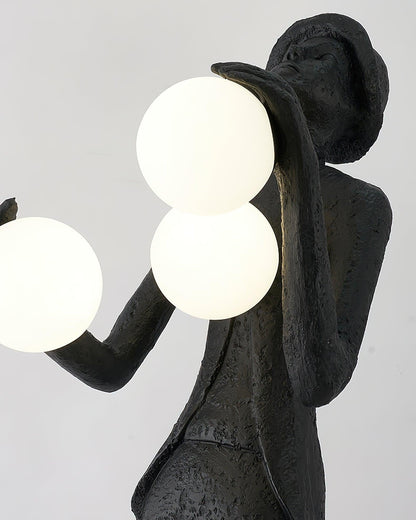 Gentleman Sculpture Floor-mounted Lamp Floor Lamp