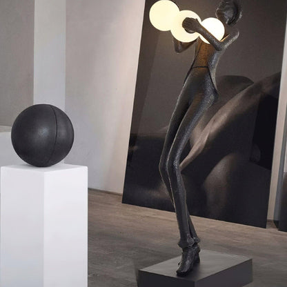 Gentleman Sculpture Floor-mounted Lamp Floor Lamp