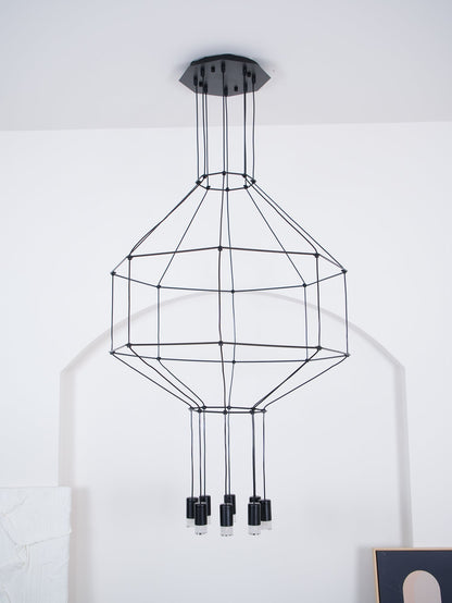 Geometric Lines Drop light Pendant Lamp