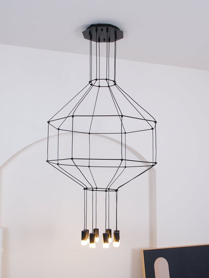 Geometric Lines Drop light Pendant Lamp