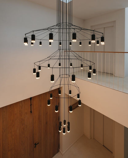 Geometric Lines Drop light Pendant Lamp