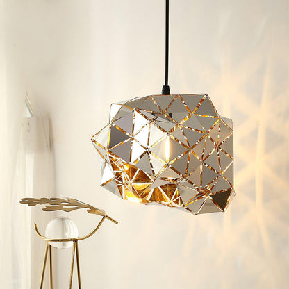 Geometric Panel Droplight Pendant Lamp