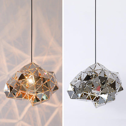 Geometric Panel Droplight Pendant Lamp