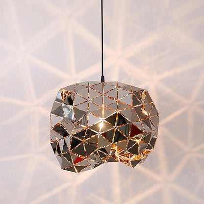 Geometric Panel Droplight Pendant Lamp