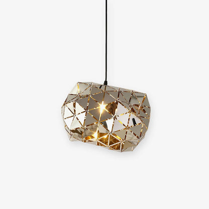 Geometric Panel Droplight Pendant Lamp