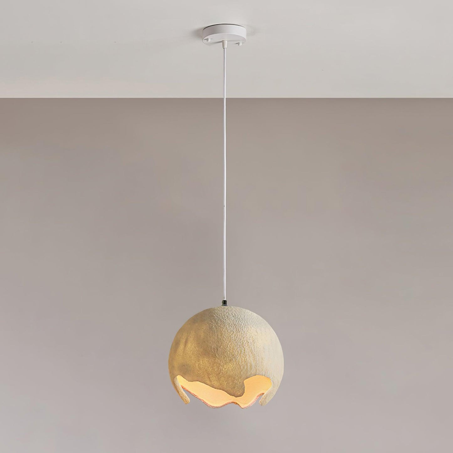 Geometric Resin Droplight Pendant Light