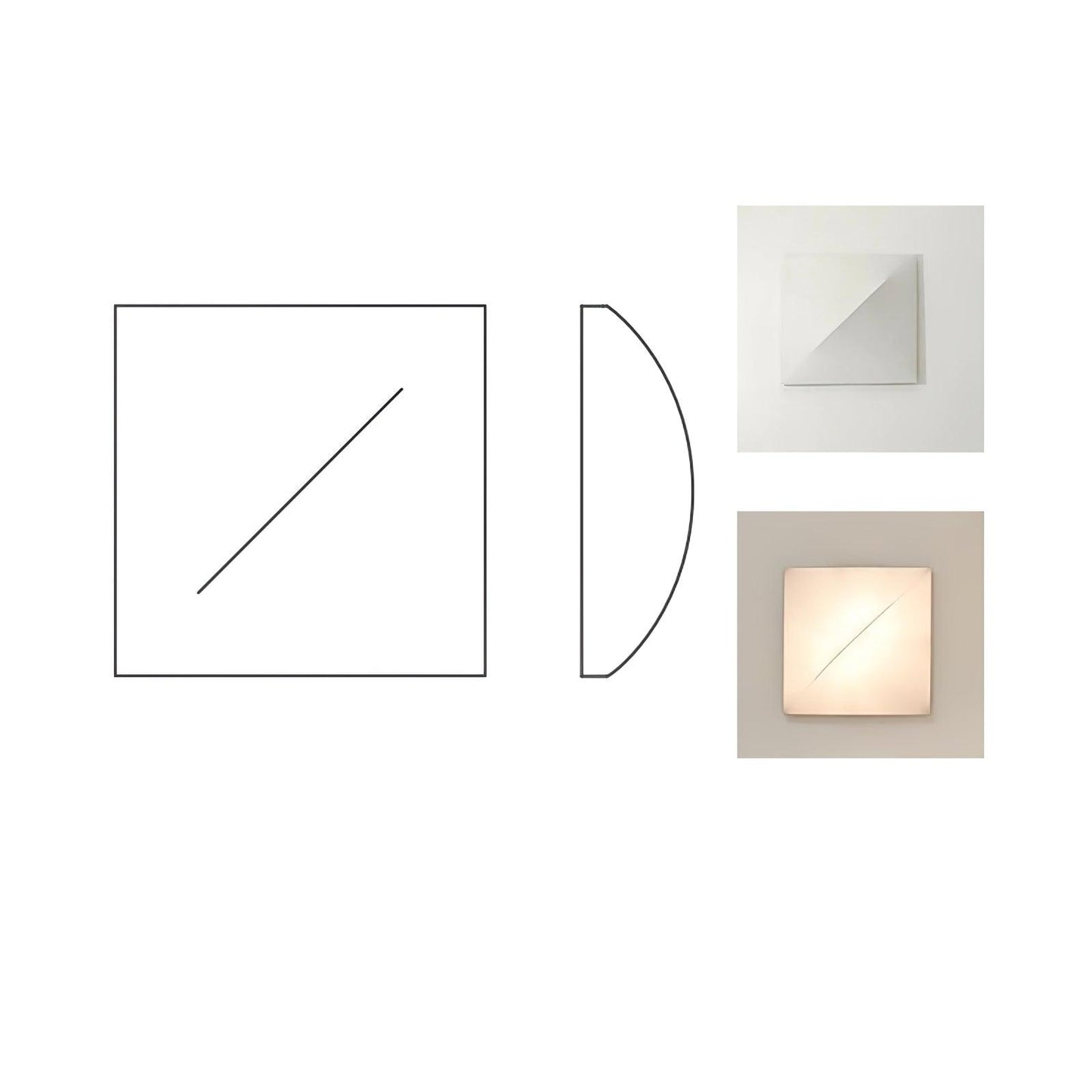 Geometric Series Bracket light Wall Sconce