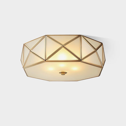 Geometric Shaped Flush Ceiling-mounted light Ceiling Light