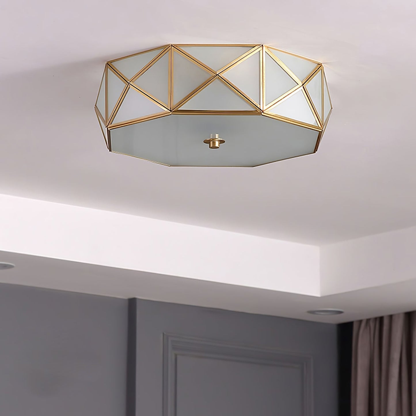 Geometric Shaped Flush Ceiling-mounted light Ceiling Light