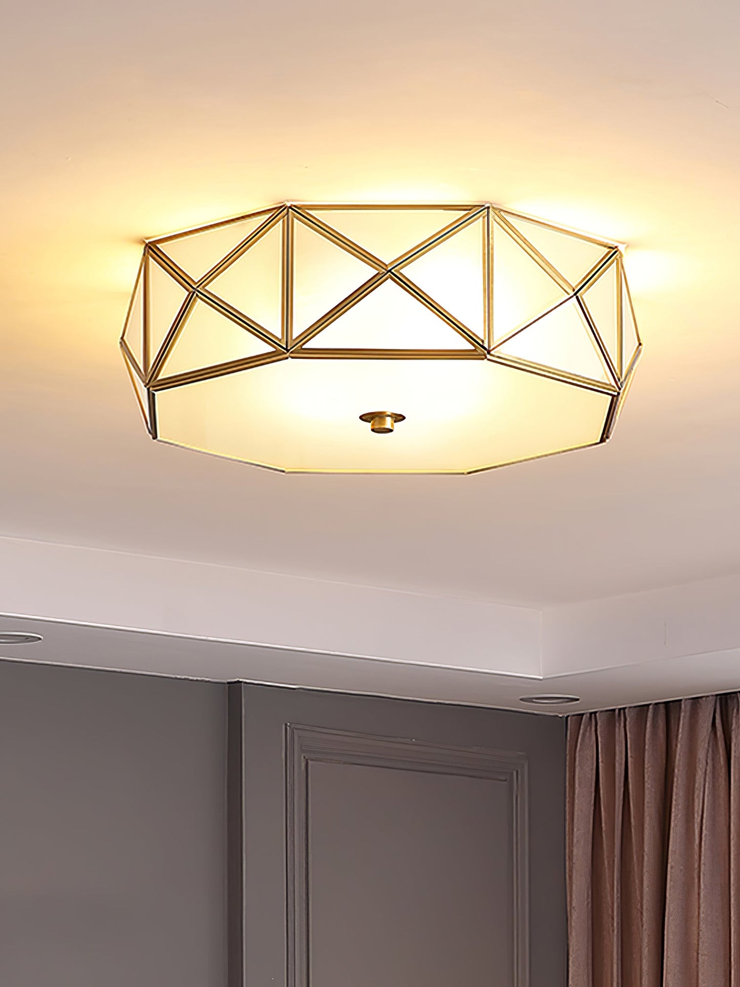 Geometric Shaped Flush Ceiling-mounted light Ceiling Light