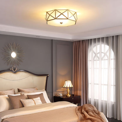 Geometric Shaped Flush Ceiling-mounted light Ceiling Light