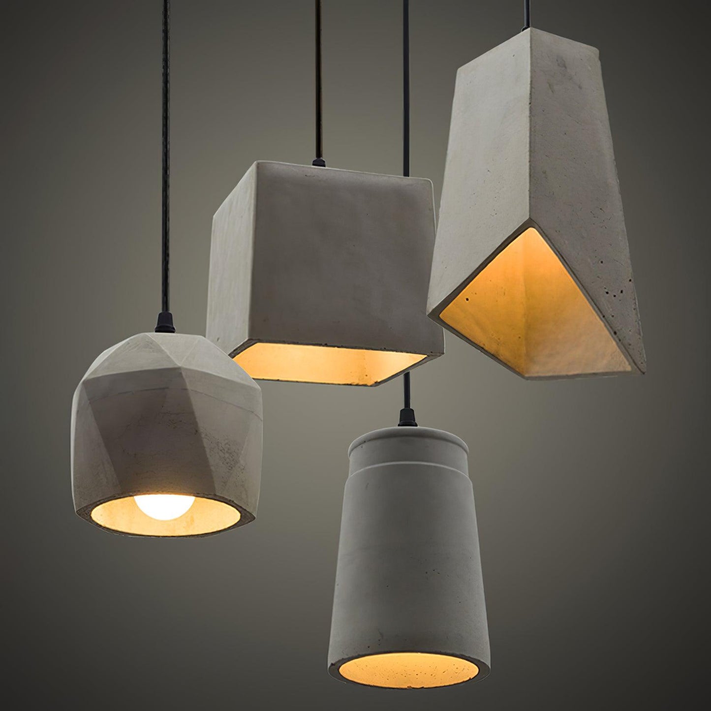 Georgia Cement Droplight Pendant Light