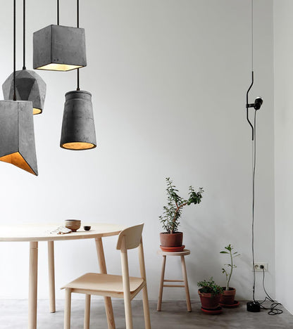 Georgia Cement Droplight Pendant Light