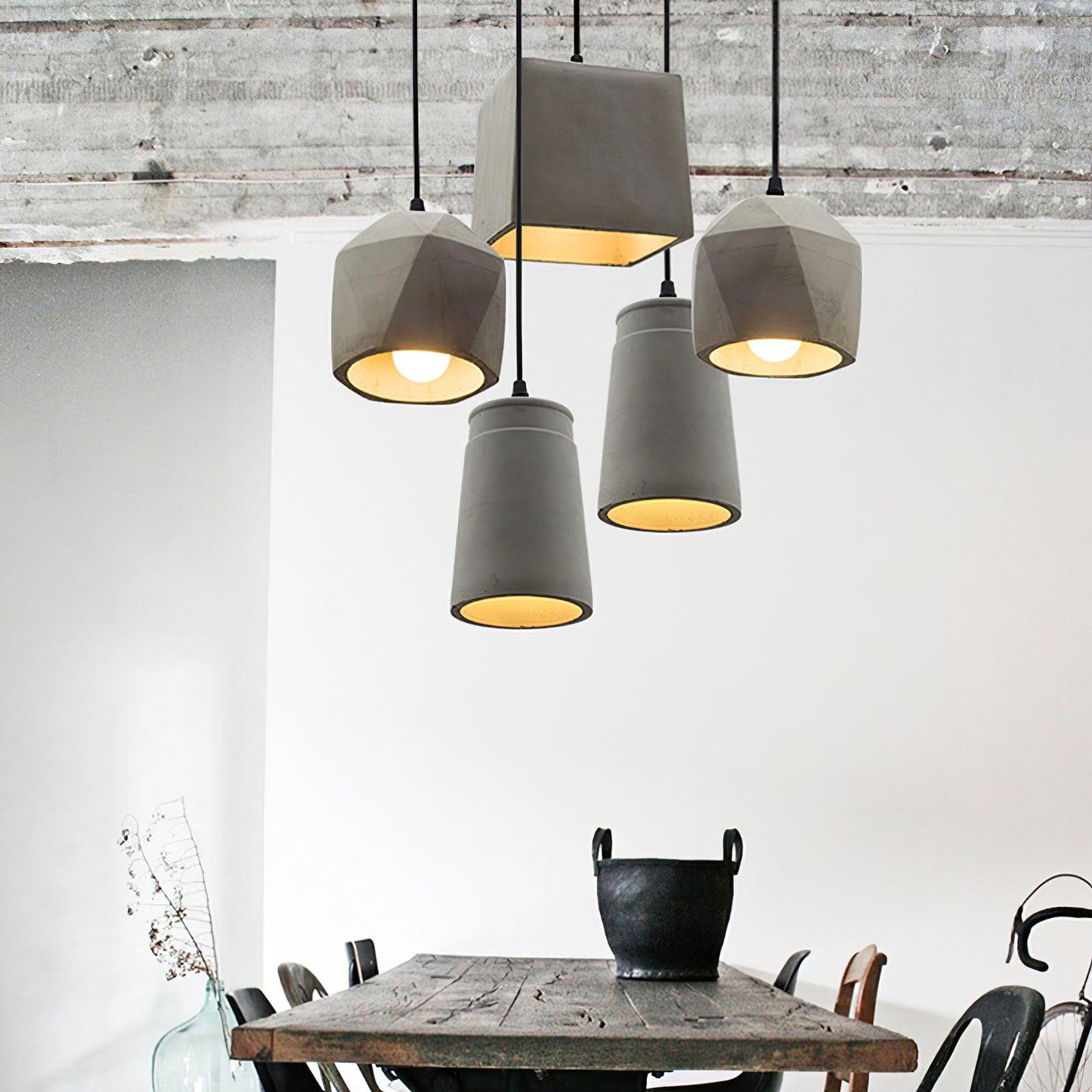 Georgia Cement Droplight Pendant Light