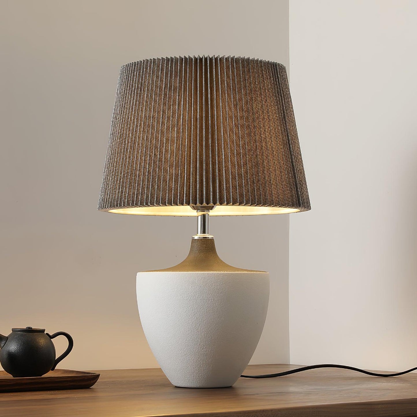 Ghassan Side table lamp Table Lamp