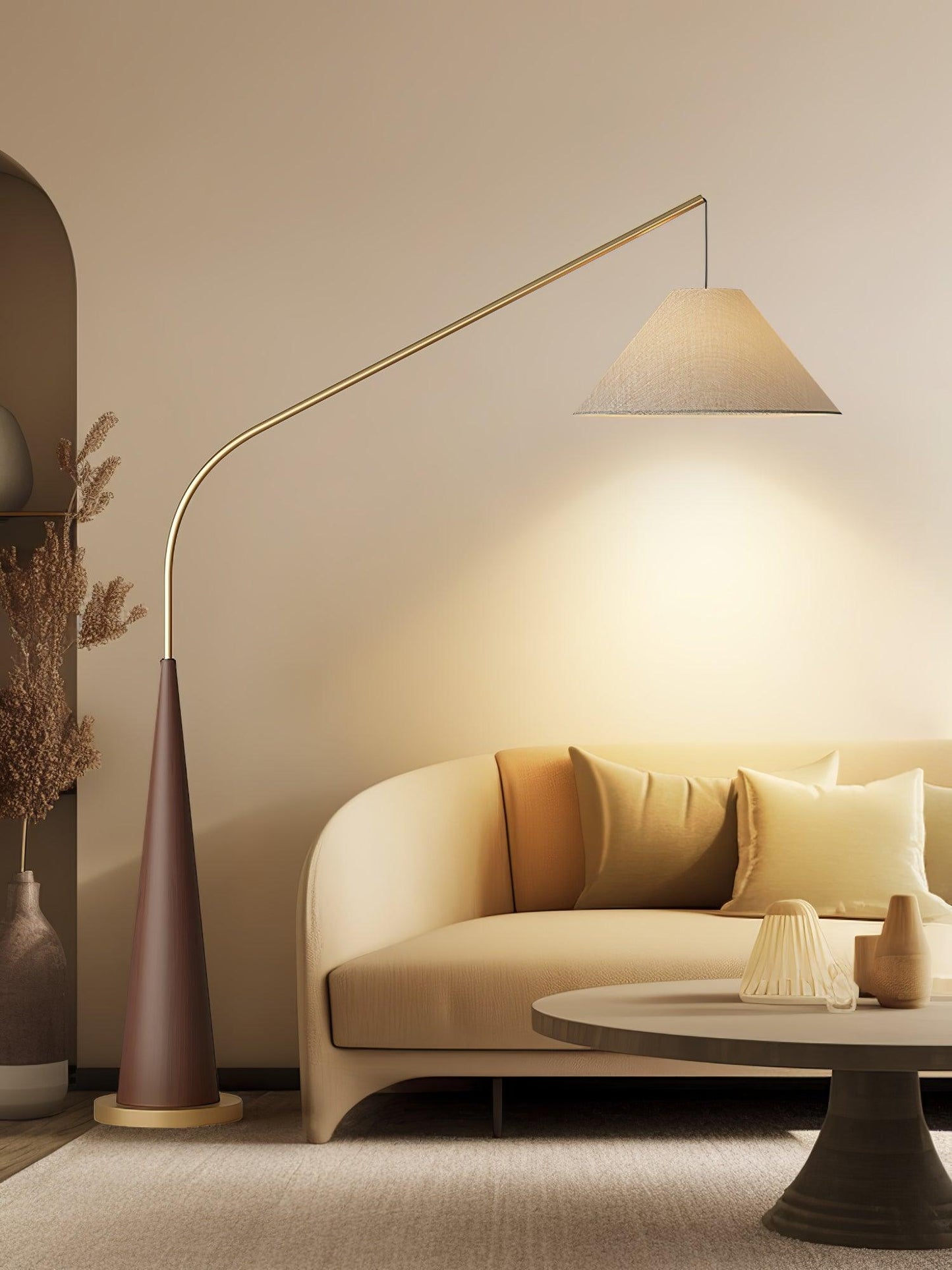 Gibson Arc Reading Lamp Floor Lamp