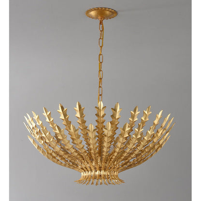 Gilded Acanthus Chandelier