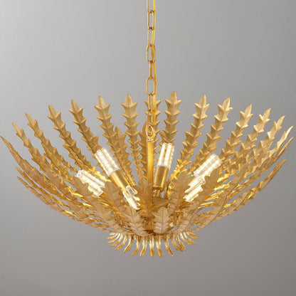 Gilded Acanthus Chandelier