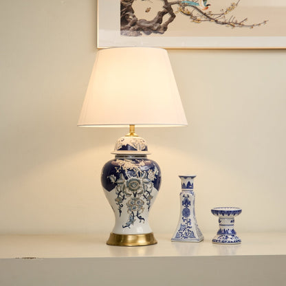 Gilt Accented Table Lamp