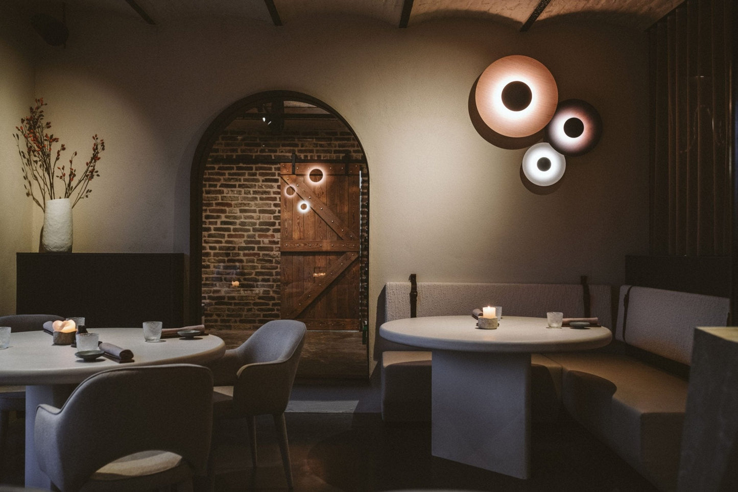 Ginger Round Wall Lamp