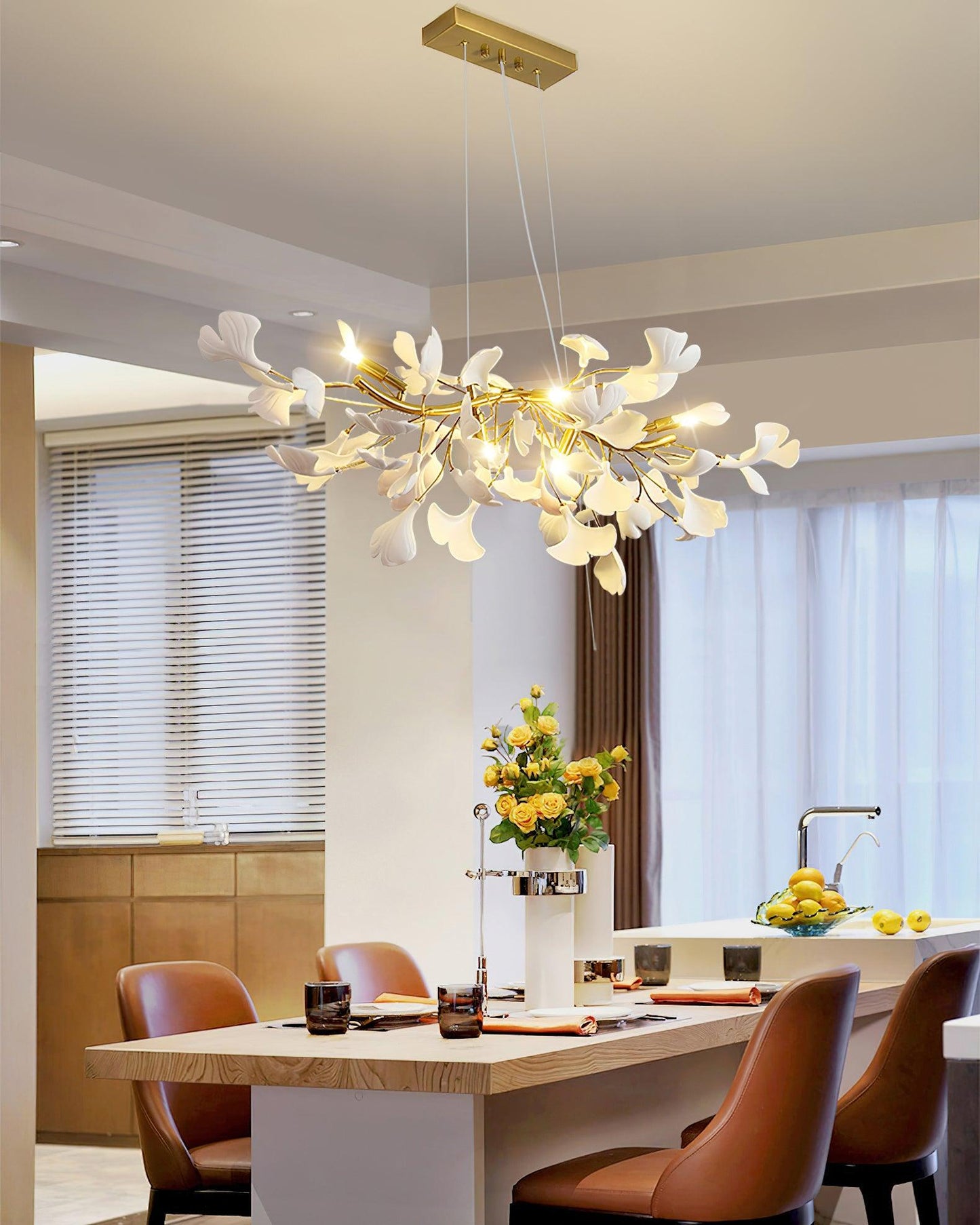 Gingko Electrolier Chandelier D