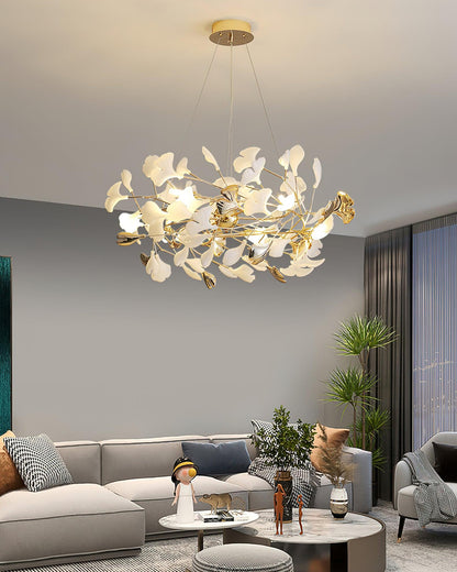 Gingko Gasolier Chandelier H