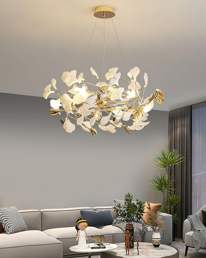 Gingko Gasolier Chandelier H