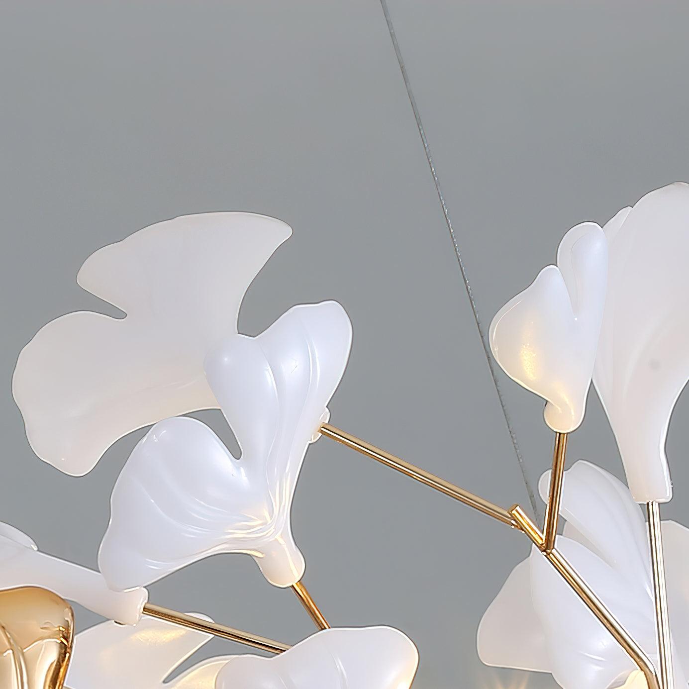 Gingko Gasolier Chandelier H