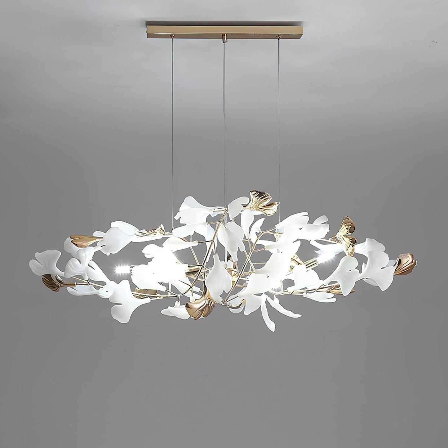 Gingko Gasolier Chandelier H