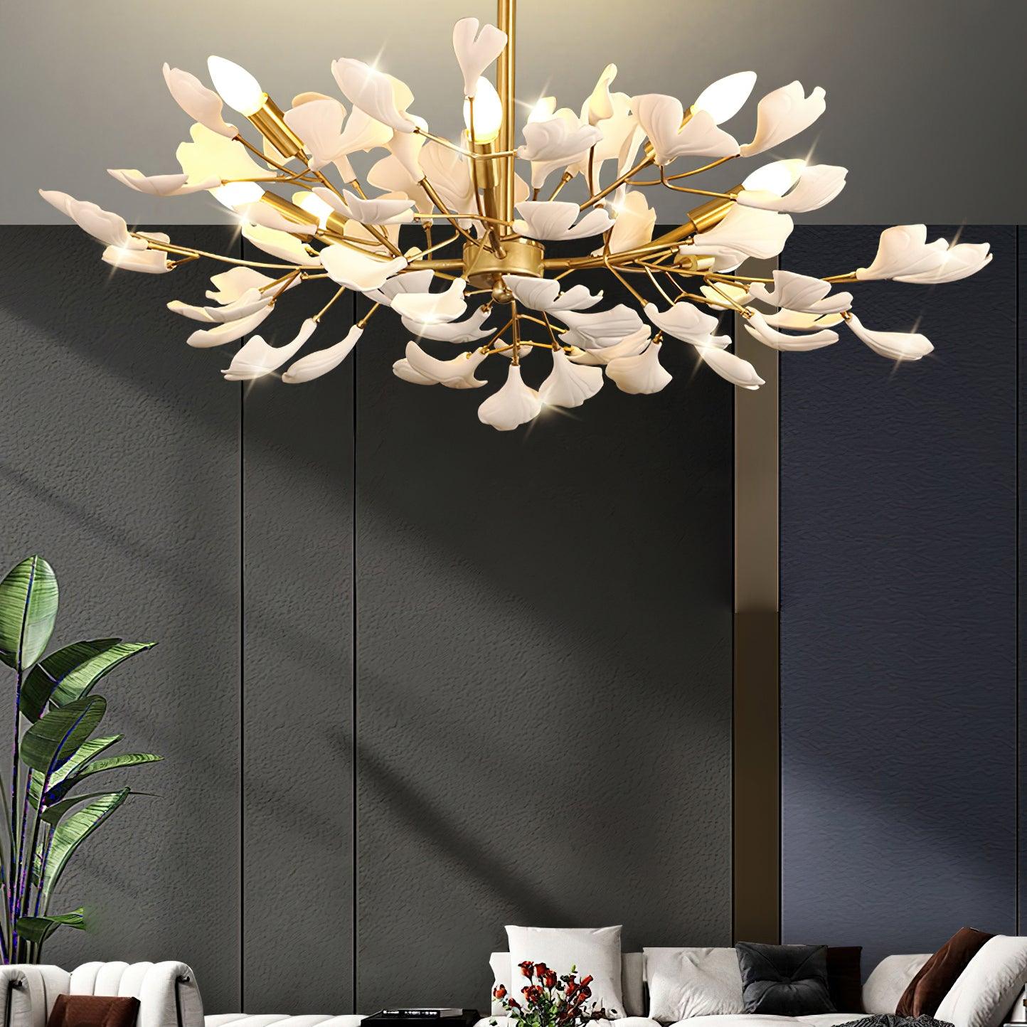 Gingko Electrolier Chandelier J