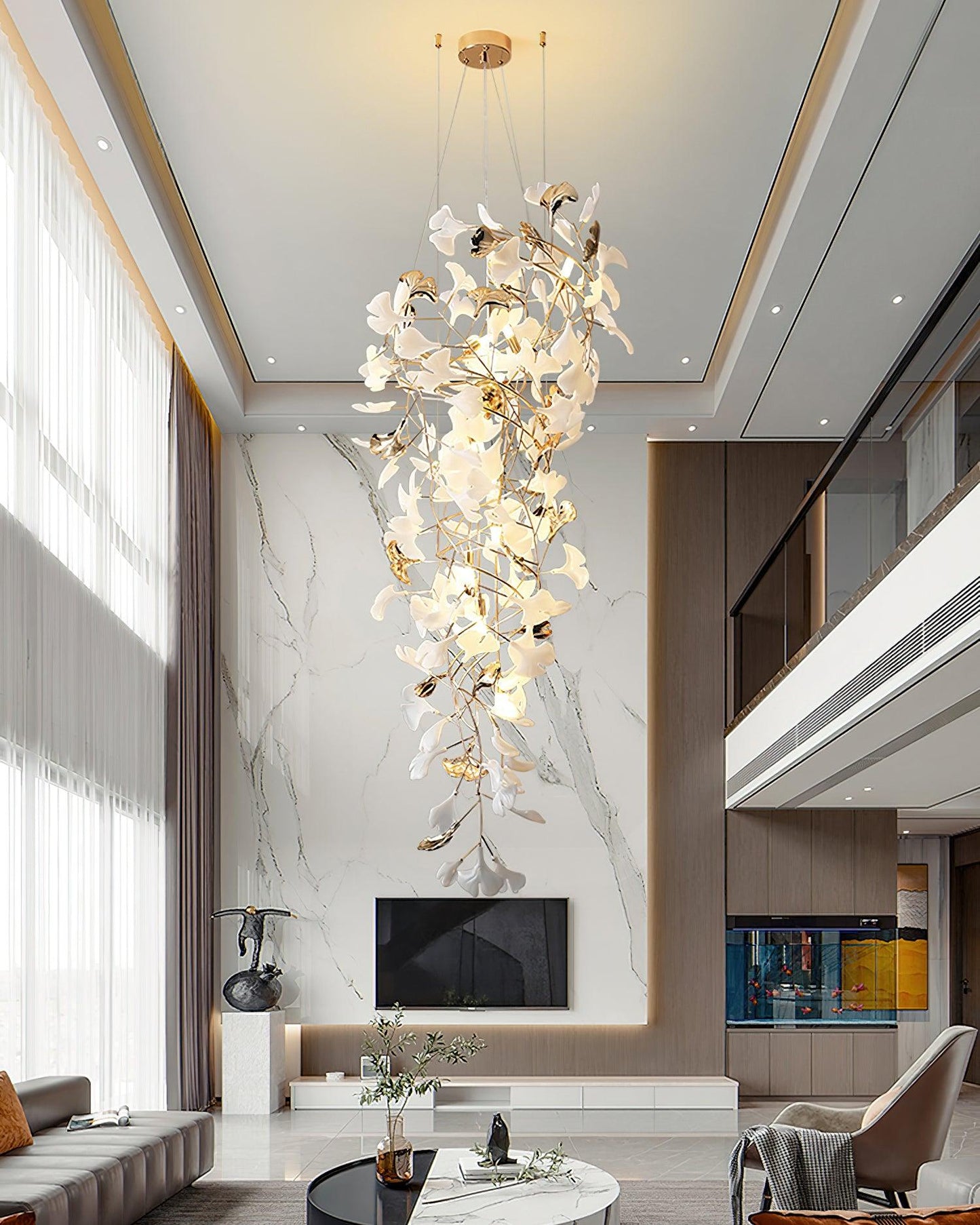 Gingko Ojo Gasolier Chandelier