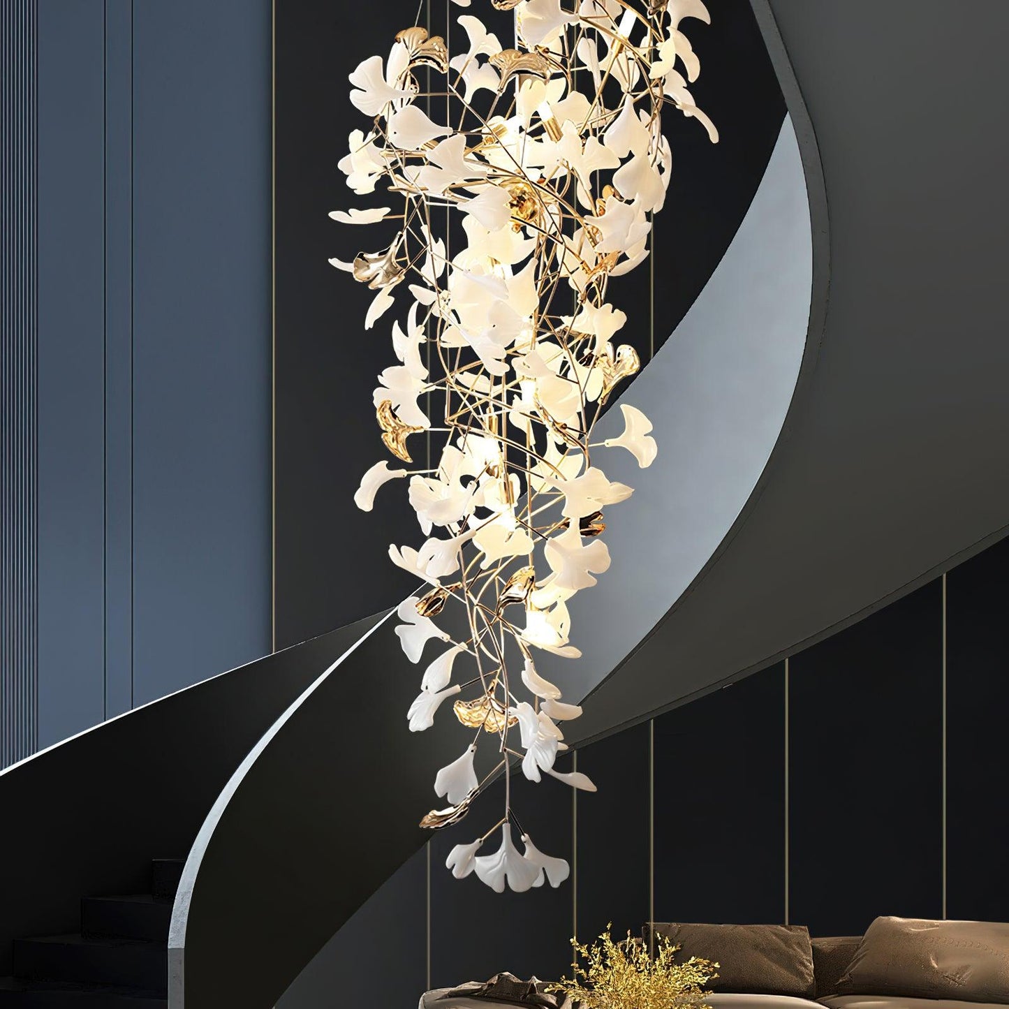 Gingko Ojo Gasolier Chandelier