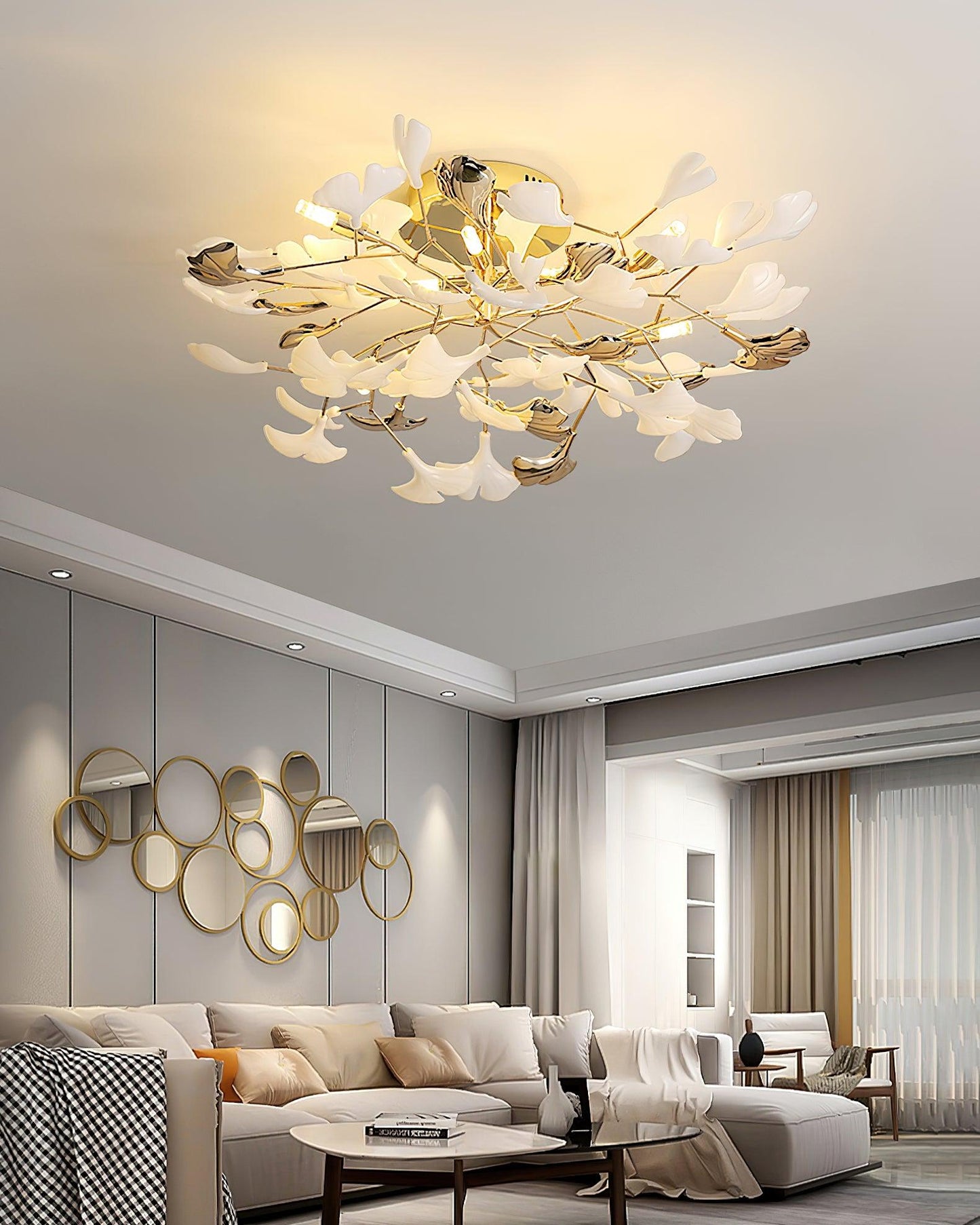 Gingko Rotating Ceiling fixture Ceiling Lamp