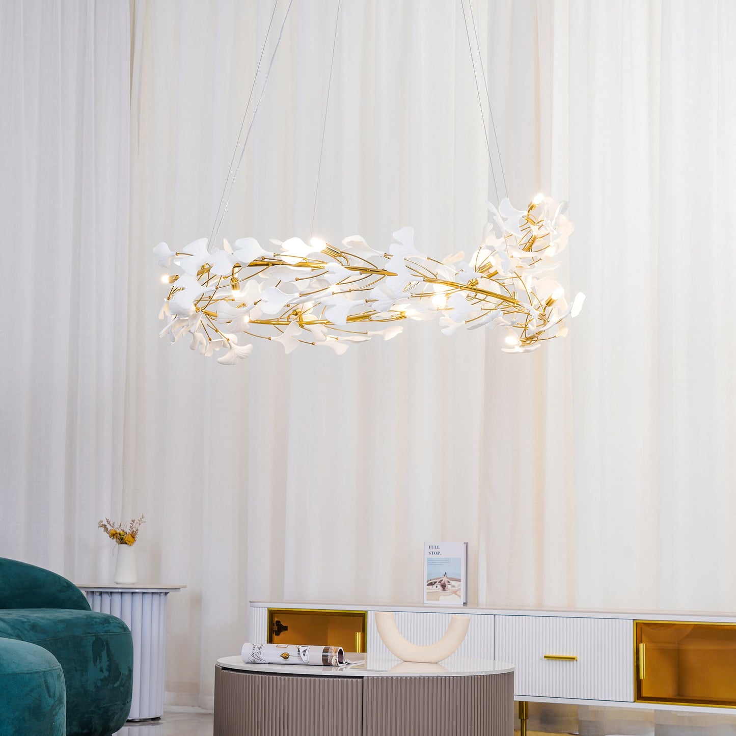 Gingko Chandelier U