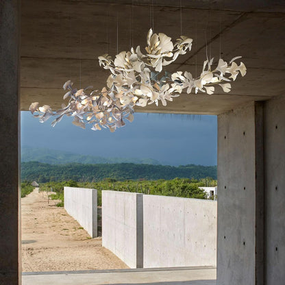 Gingko Leaves Crown Chandelier