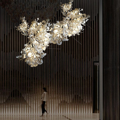 Gingko Leaves Crown Chandelier