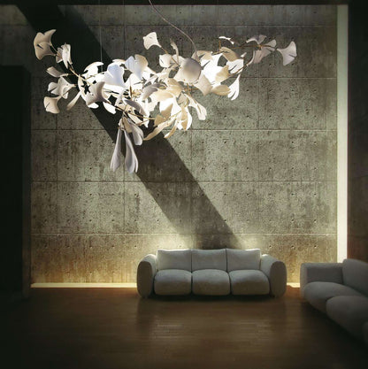 Gingko Leaves Crown Chandelier