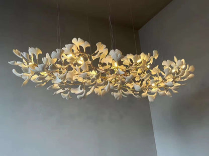 Gingko Leaves Crown Chandelier