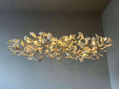 Gingko Leaves Crown Chandelier