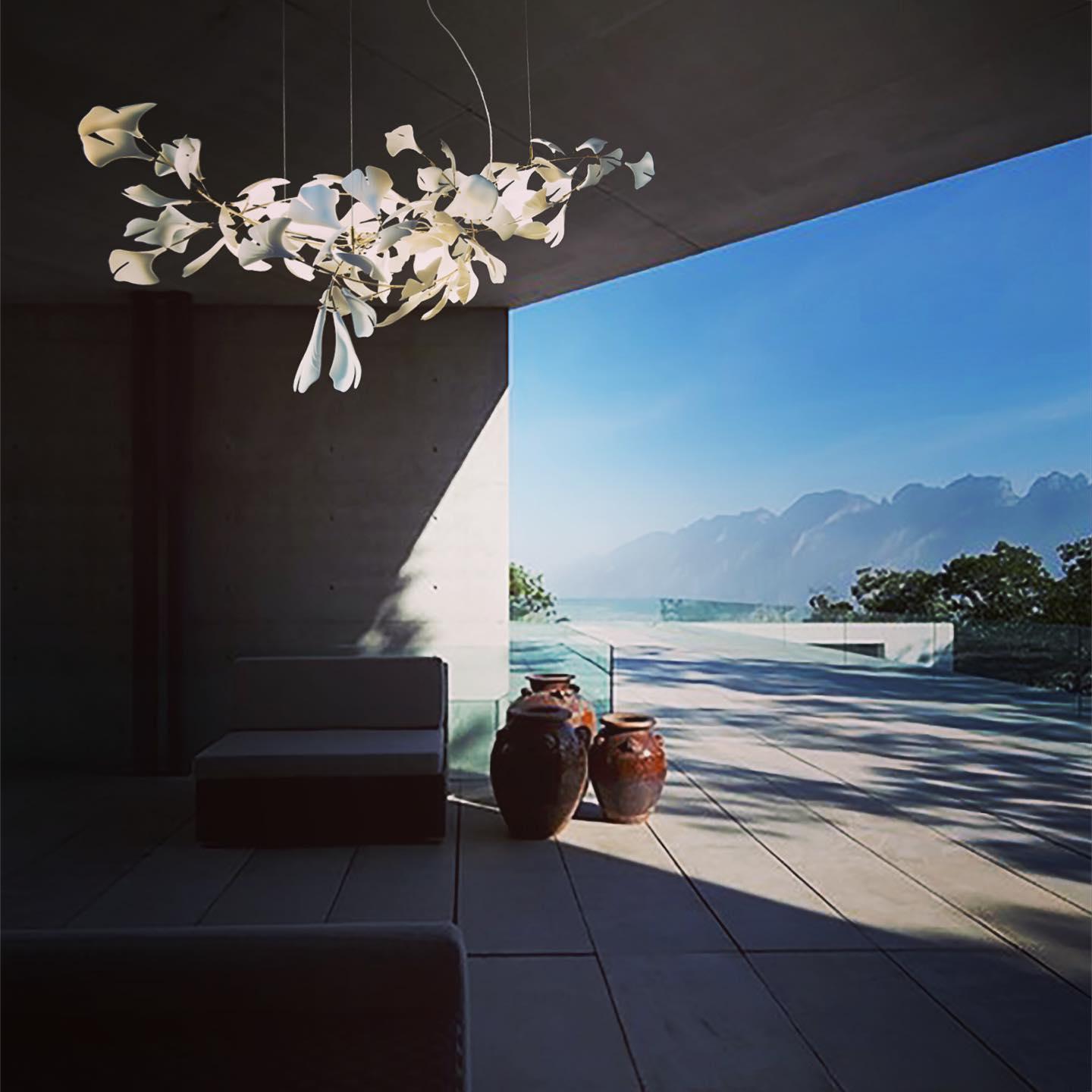 Gingko Pendant light Chandelier A