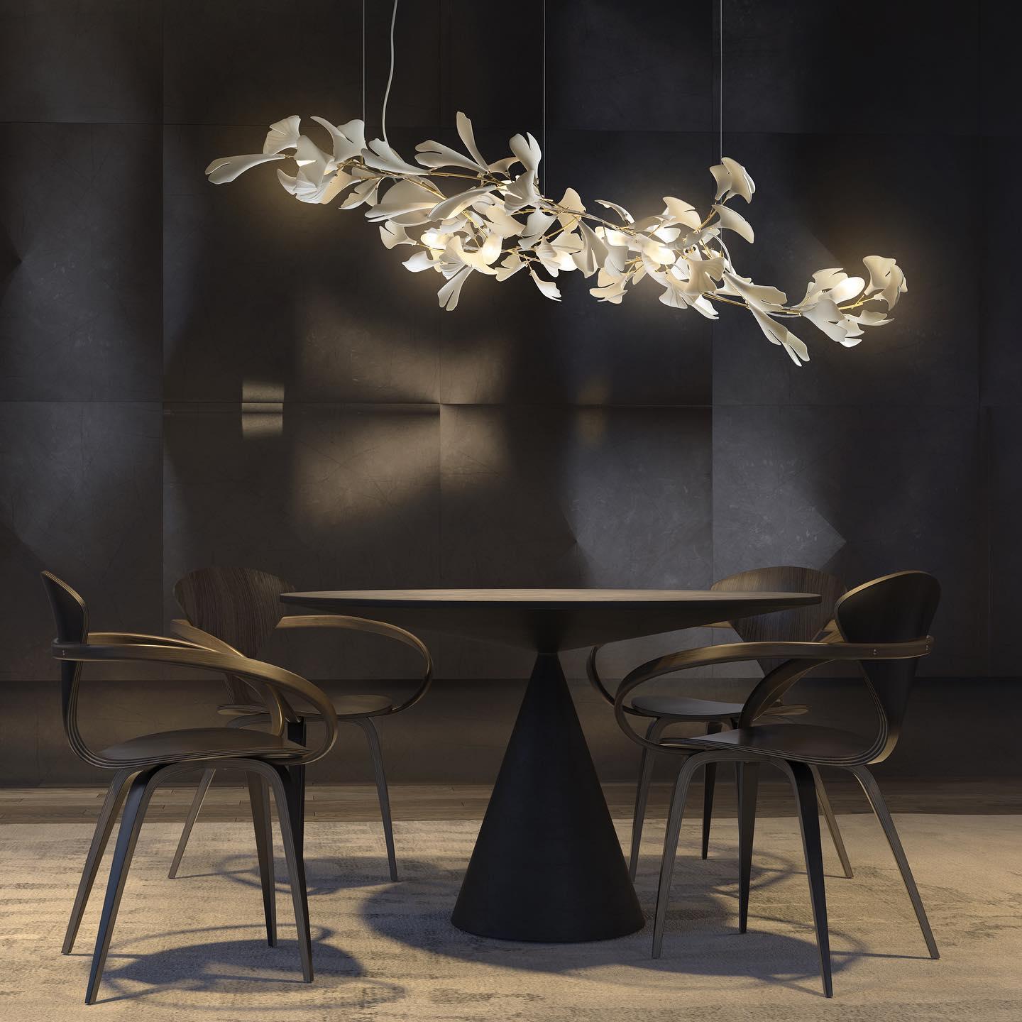 Gingko Pendant light Chandelier A