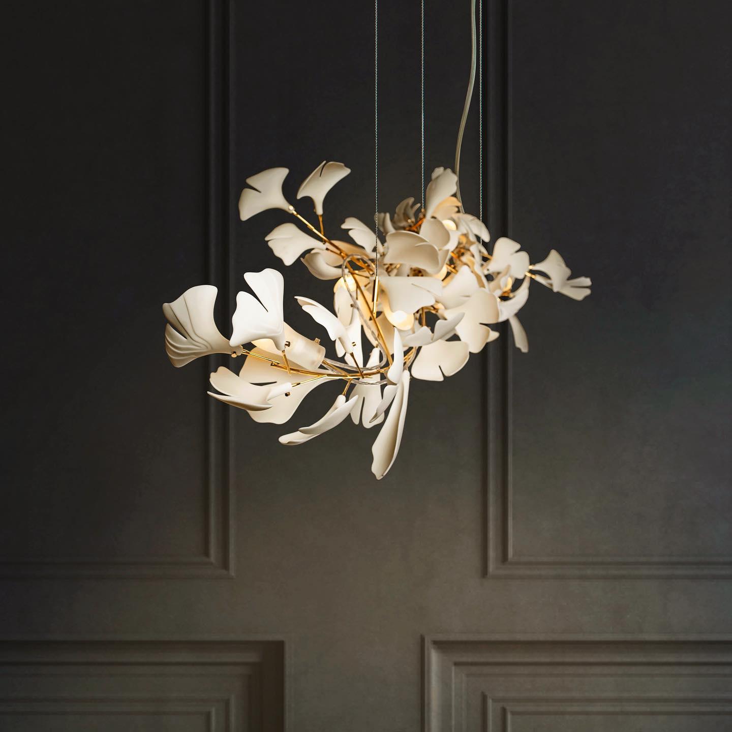 Gingko Pendant light Chandelier A