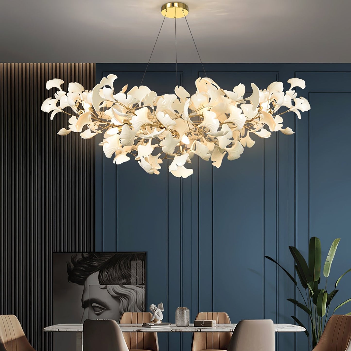 Gingko Candelabrum Chandelier B